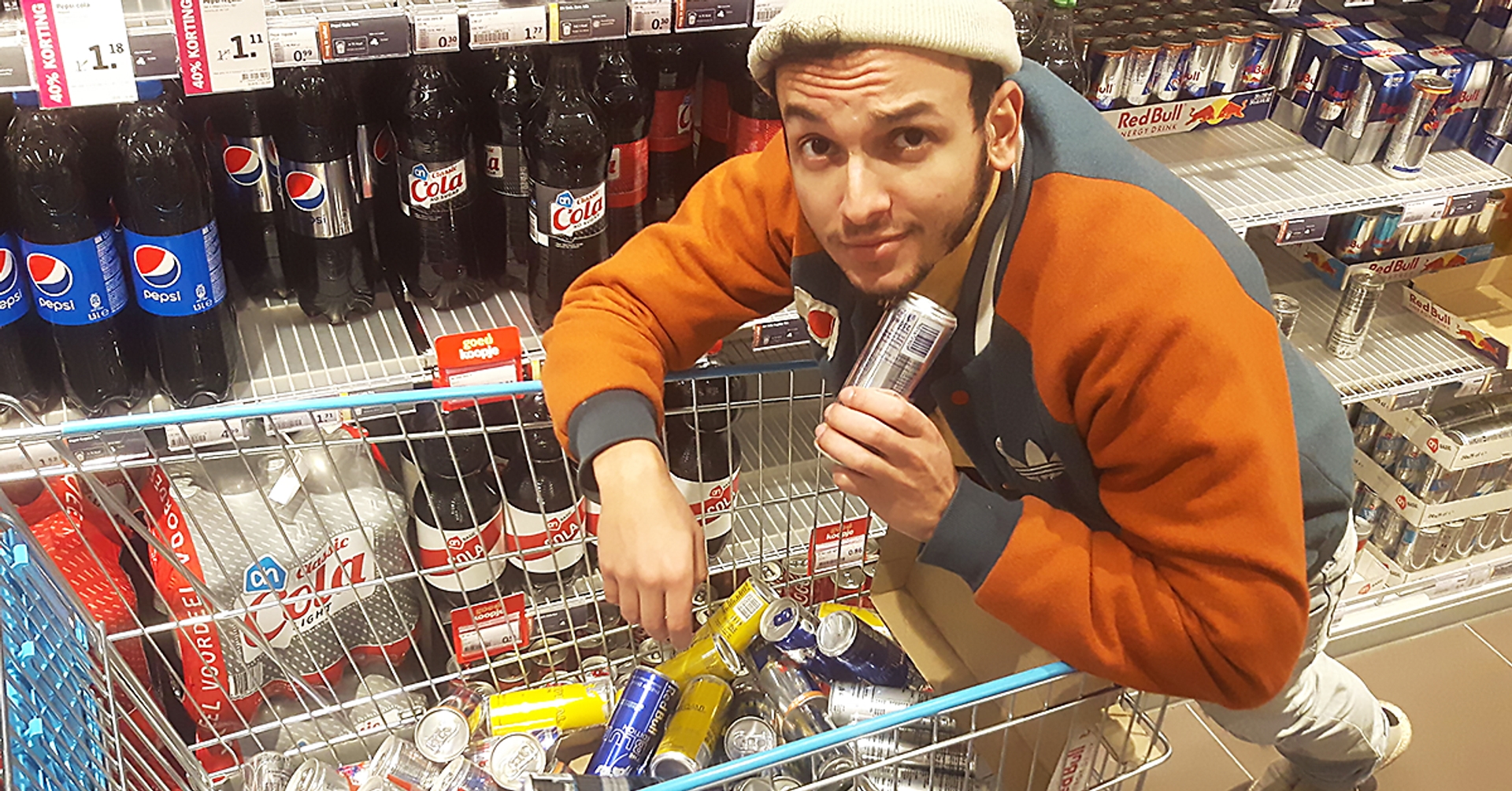Afbeelding van Supermarkten stoppen met verkoop energydrink aan jongeren